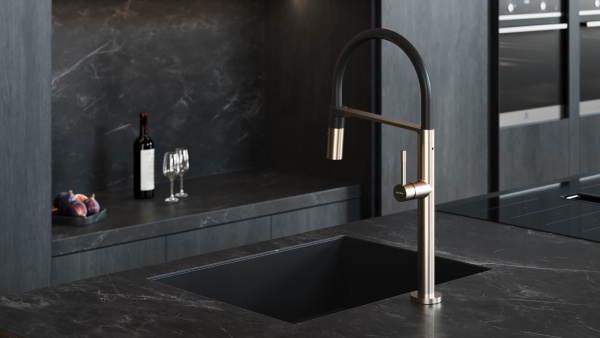 Смеситель для кухни Boheme Uno 114-NB