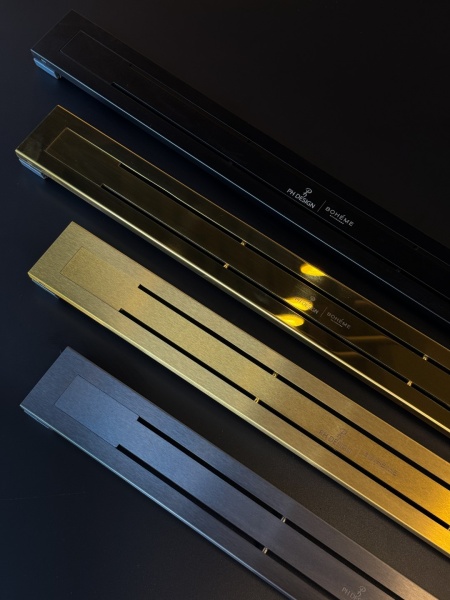 Душевой лоток 80 см ArmadiArt Premium Linea 982-80-GM