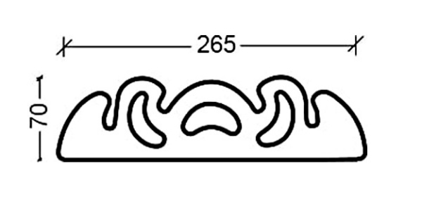 Ручка ArmadiArt NeoArt Ajur 828-G
