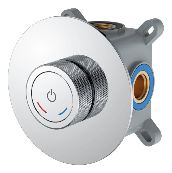 Смеситель автоматический встроенный TECH Chrome 154-4-CR