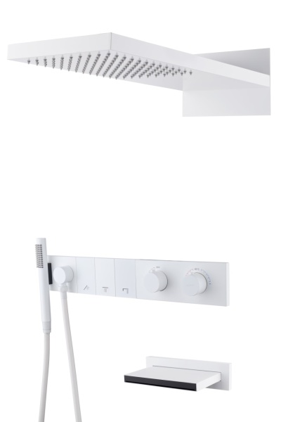 Встраиваемая душевая система Boheme Zodiac 133-2-MW