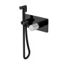 Смеситель гигиенический STICK SHINE GUN METAL MARBLE GREY 127-SGM-MR-GR