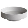 Раковина накладная Ø40 см ArmadiArt Sole Corian 801-GR