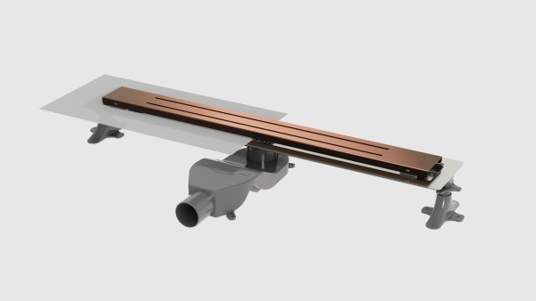 Душевой лоток 60 см ArmadiArt Premium Trendy 983-60-CB