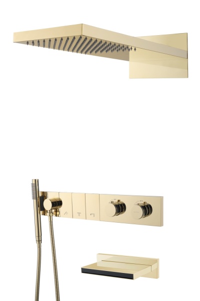 Встраиваемая душевая система Boheme Zodiac 133-2-G