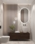 Раковина накладная Ø39 см ArmadiArt Corian 884-39