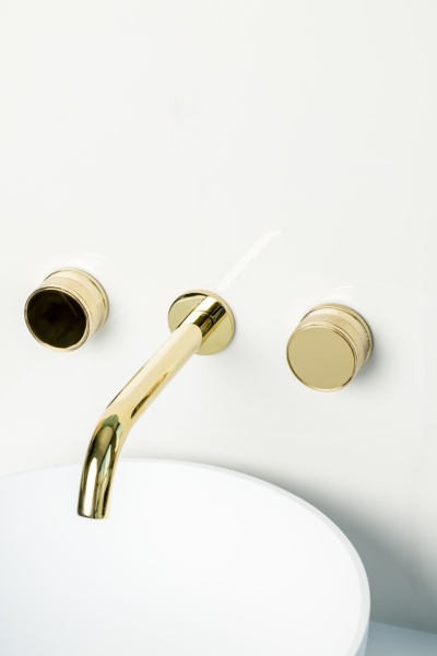 Смеситель для раковины Boheme Prestige 152-2-G-PR