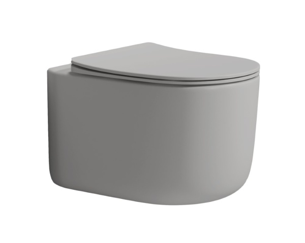 Flow подвесной унитаз LUNA с крышкой, функция Торнадо 969-SET-L