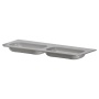 Раковина моноблок VOI 140см STONE FINISH LUNA 786-140-SF-L без отв.