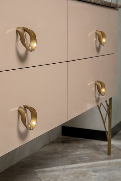 Ручка DROP бронза 827-BR