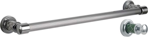 Держатель полотенец Boheme Murano 10902-GR-CR