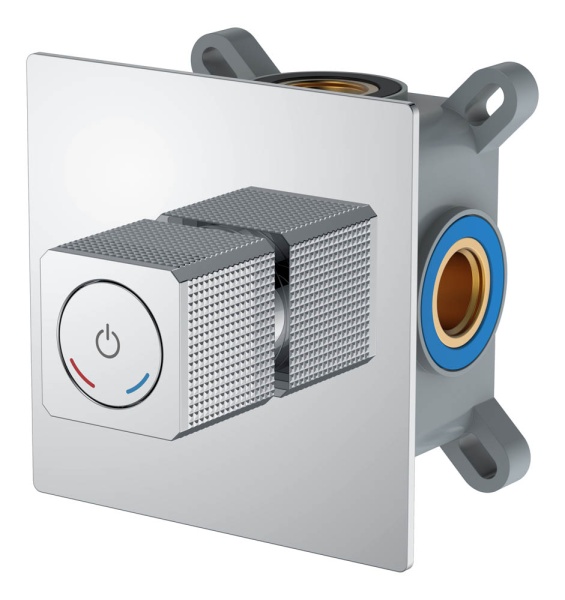 Смеситель автоматический встроенный QUAD Chrome 154-5-CR