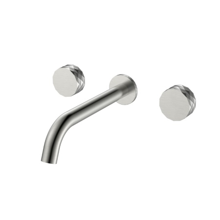 Смеситель из стены STICK DIAMOND на 3 отв. Nickel Brush 152-2-NB.1